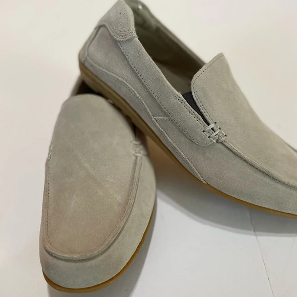 Rockport Adiprene By Adidas Beige Suede Boat Loafers US 9.5. - Picture 1 of 16